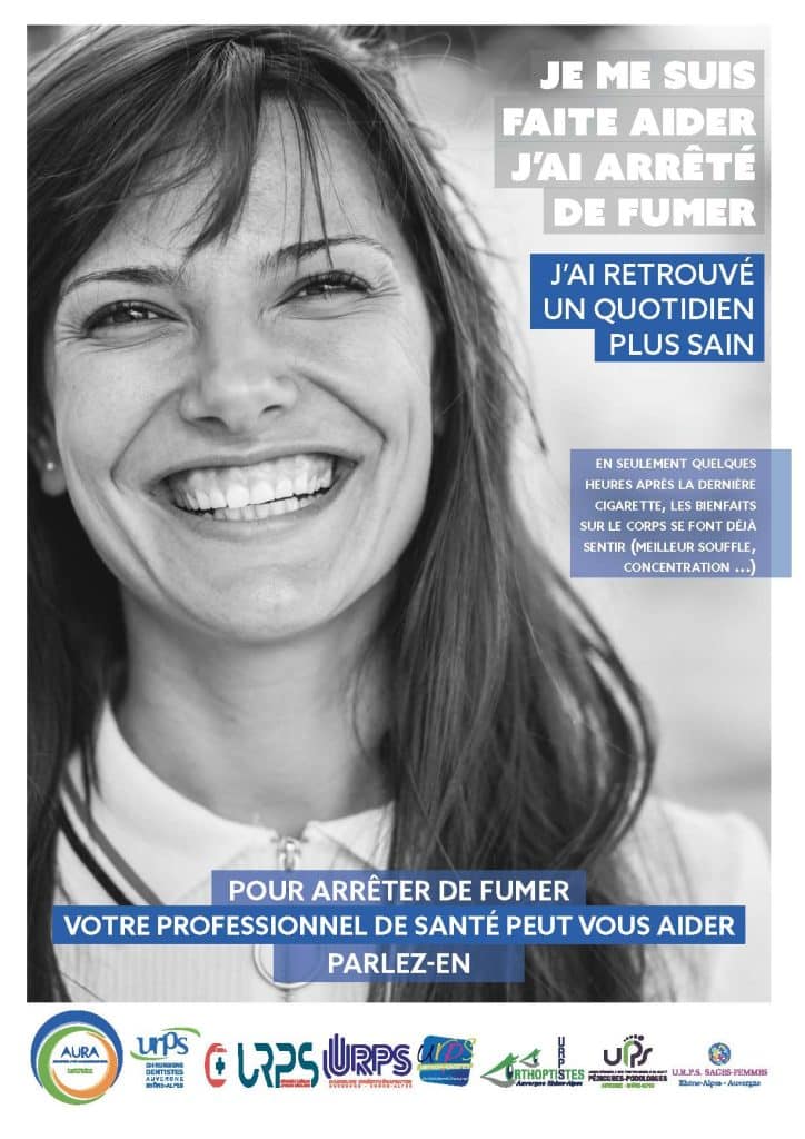 Affiche prescription substituts nicotiniques PS URPS PS ARA