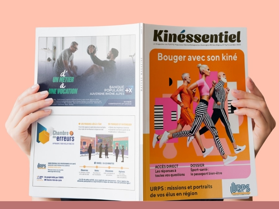Découvrez le magazine Kinéssentiel n°1 – URPS MK ARA