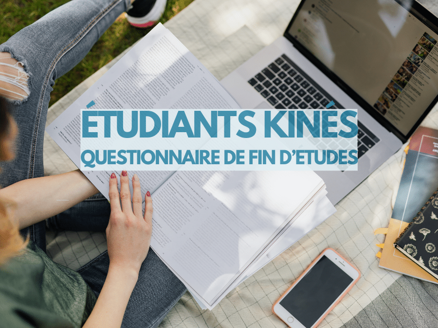 étudiants en kinésithérapie, questionnaire de fin d'études