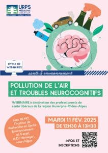 Webinaire pollution et troubles neurocognitifs