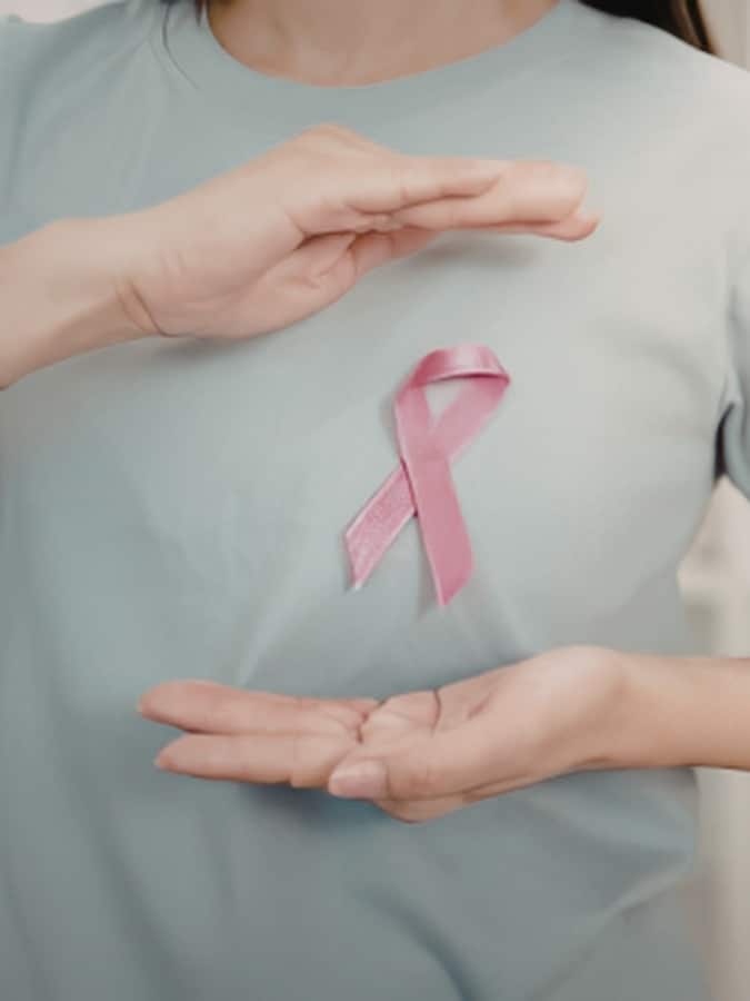 Cancer du sein – ruban rose symbole de prévention et dépistage