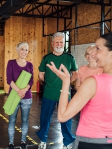 Activité physique adaptée pour seniors encadrée par un professionnel de santé dans le cadre d’un projet CPTS en Auvergne-Rhône-Alpes